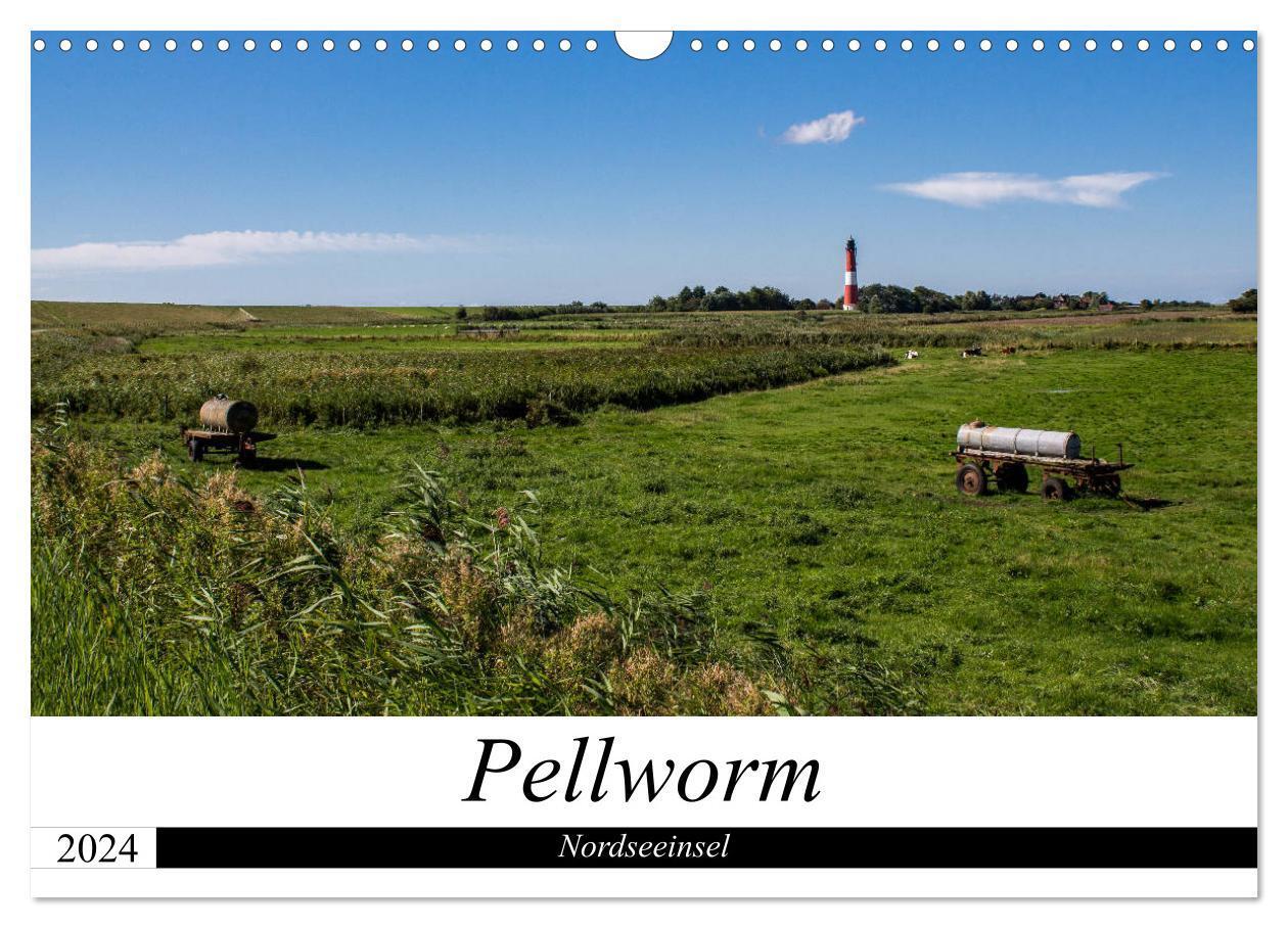 Cover: 9783675752450 | Nordseeinsel Pellworm 2024 (Wandkalender 2024 DIN A3 quer),...