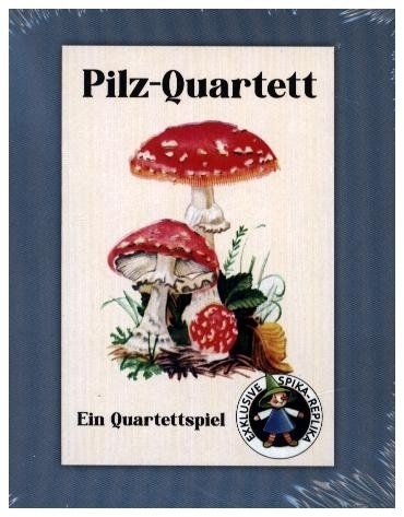 Cover: 4260537191152 | Quartett Pilze | Spiel | In Stülpdeckelschachtel | spi191152 | Deutsch