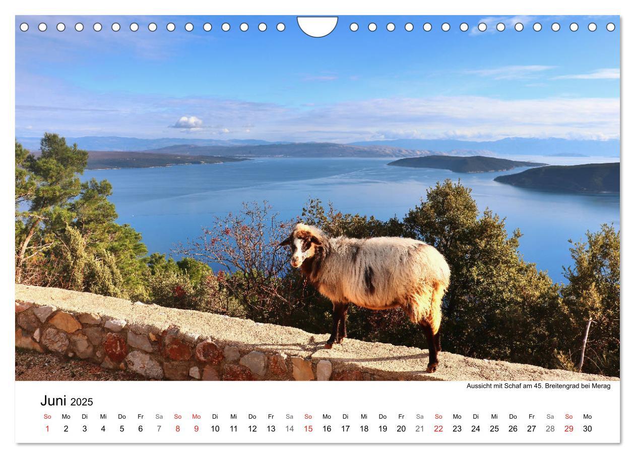 Bild: 9783435164394 | Kroatiens Inselzauber, Cres (Wandkalender 2025 DIN A4 quer),...