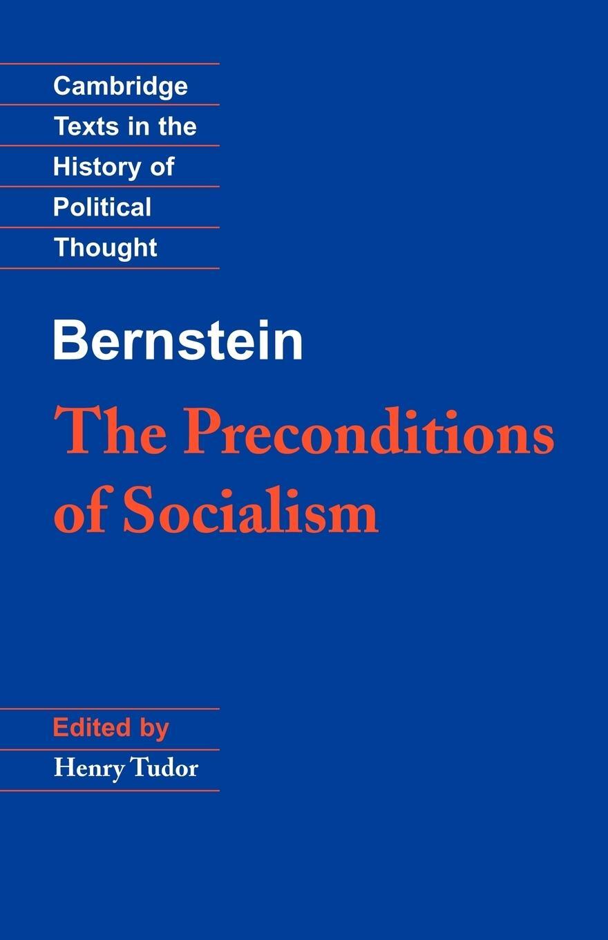 Cover: 9780521398084 | Bernstein | The Preconditions of Socialism | Eduard Bernstein | Buch
