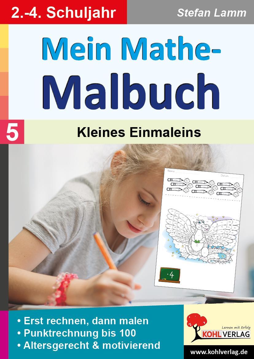 Cover: 9783985580644 | Mein Mathe-Malbuch / Band 5: Kleines Einmaleins | Stefan Lamm | Buch