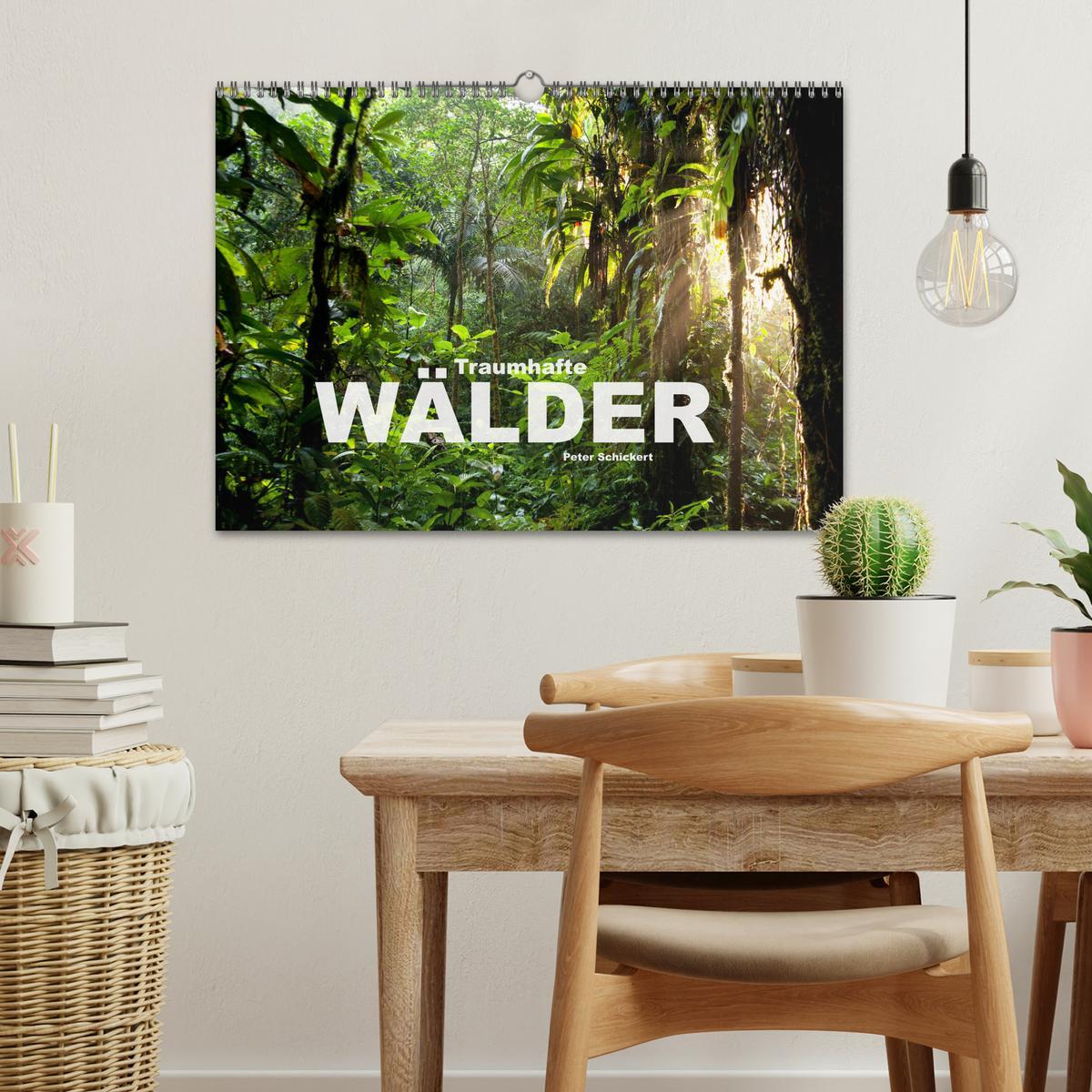 Bild: 9783383915314 | Traumhafte Wälder (Wandkalender 2025 DIN A3 quer), CALVENDO...