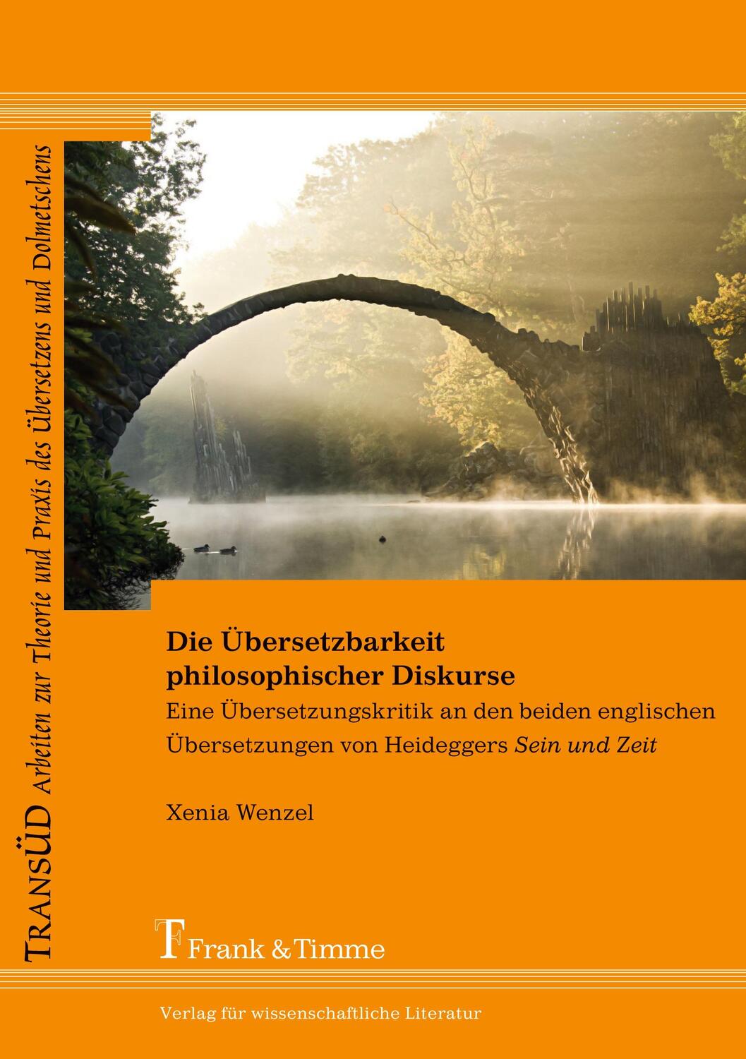 Cover: 9783732901999 | Die Übersetzbarkeit philosophischer Diskurse | Xenia Wenzel | Buch