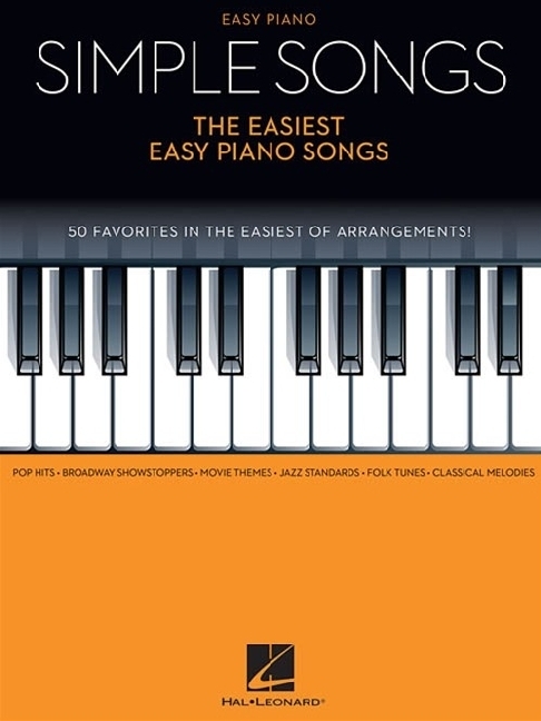 Cover: 888680047054 | Simple Songs - The Easiest Easy Piano Songs | Easy Piano Songbook