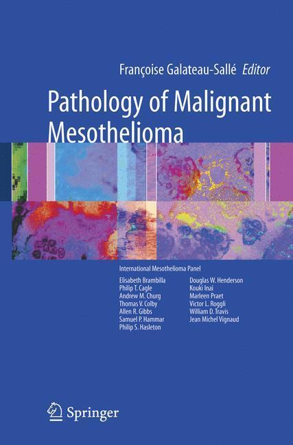 Cover: 9781852338725 | Pathology of Malignant Mesothelioma | Francoise Galateau-Sallé | Buch