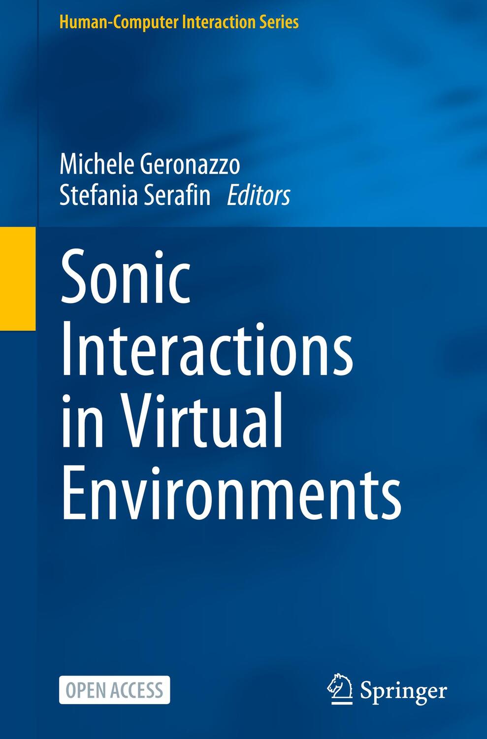 Cover: 9783031040207 | Sonic Interactions in Virtual Environments | Stefania Serafin (u. a.)
