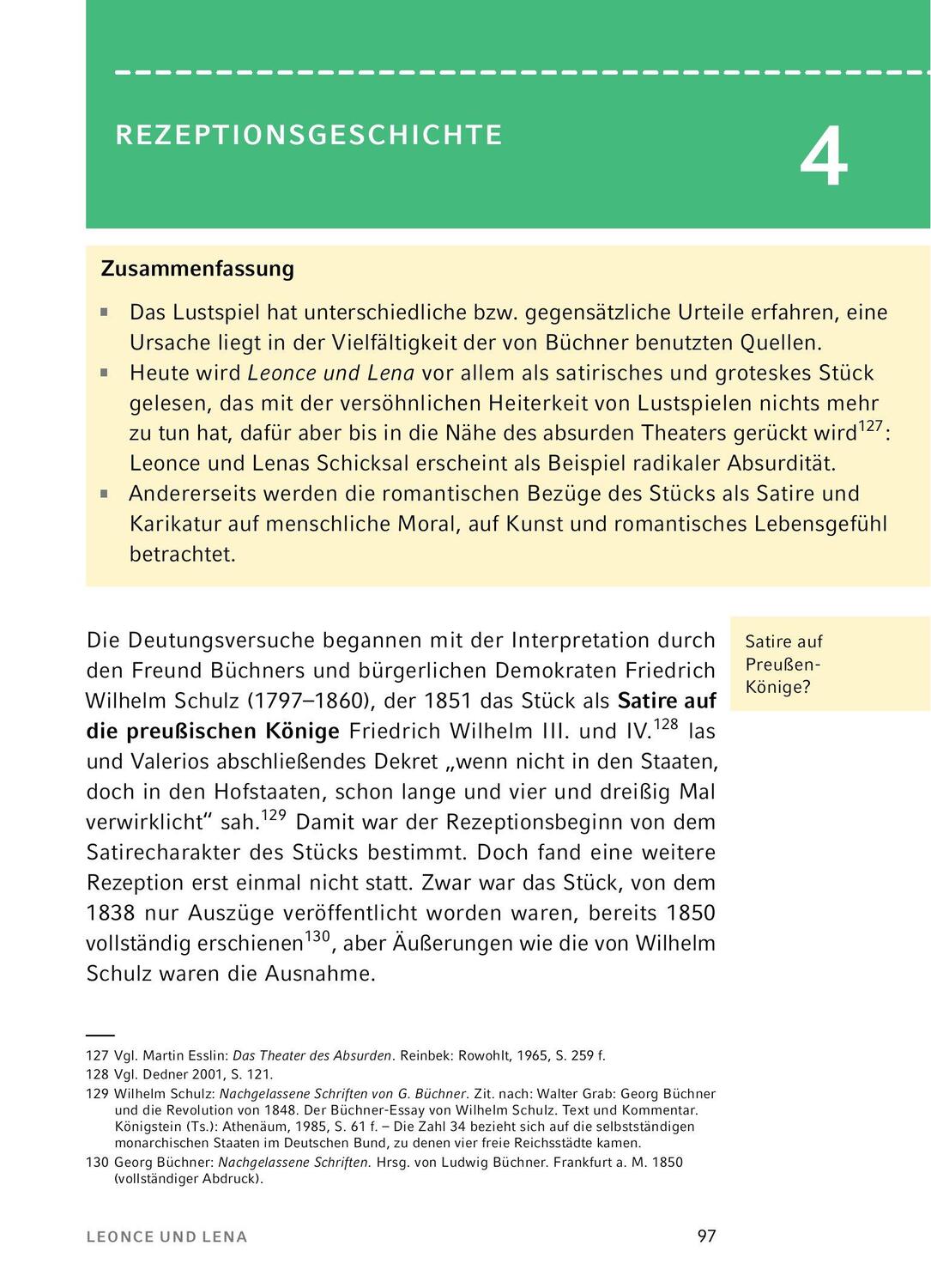 Bild: 9783804420670 | Leonce und Lena | Georg Büchner | Taschenbuch | Deutsch | 2022