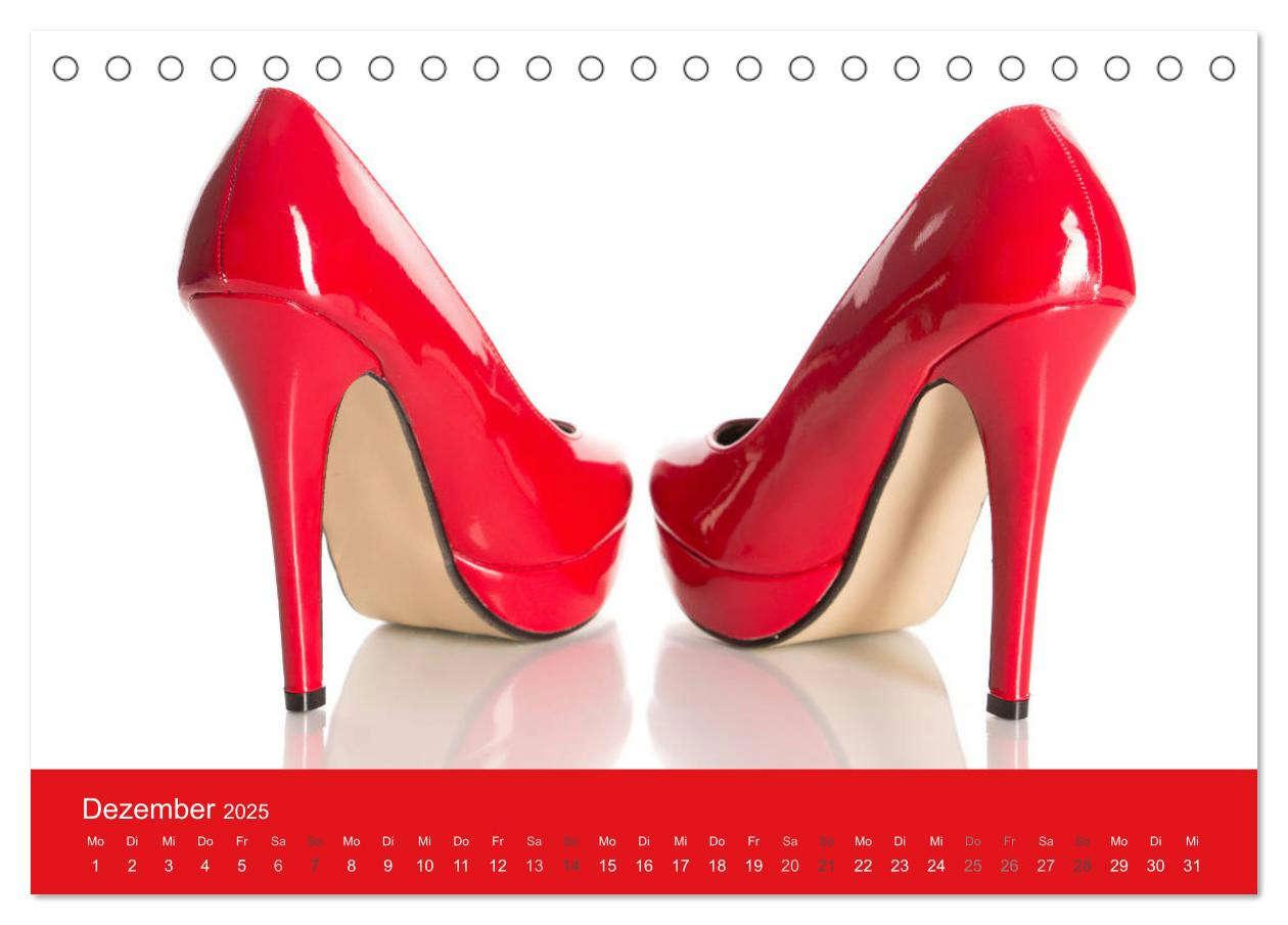 Bild: 9783435457762 | Farbenfrohe High Heels (Tischkalender 2025 DIN A5 quer), CALVENDO...