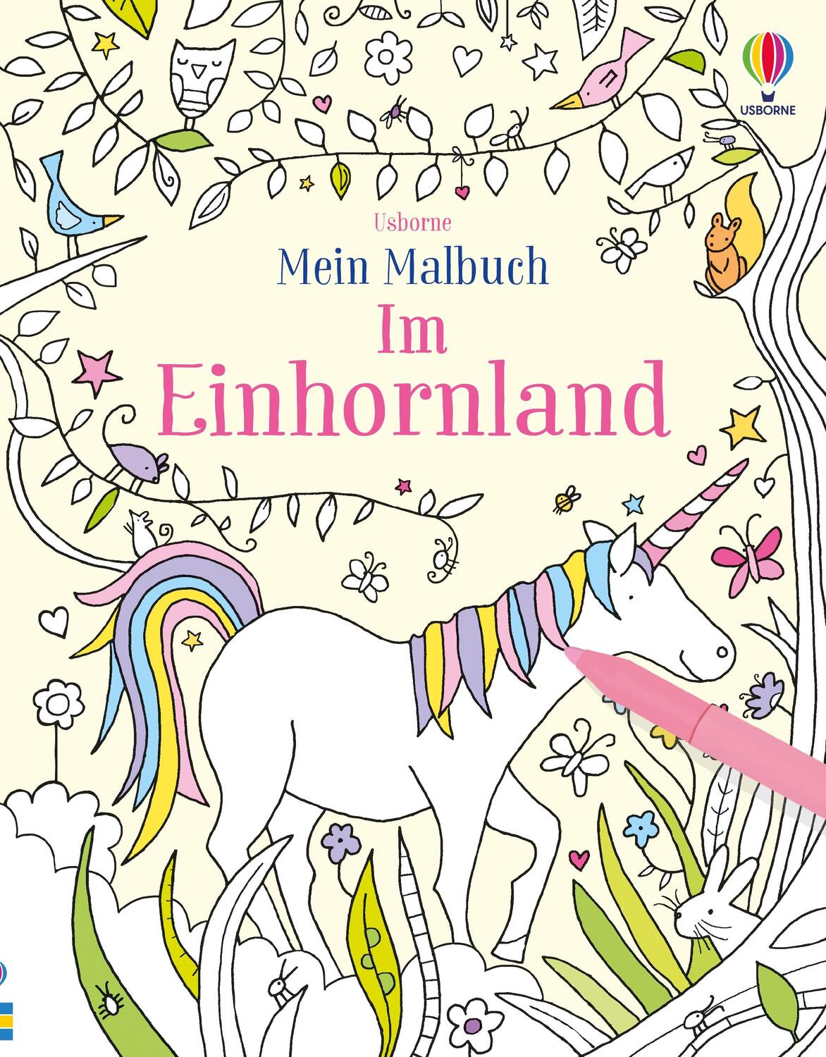 Cover: 9781789419016 | Mein Malbuch: Im Einhornland | Ausmalspaß mit Einhörnern - ab 4 Jahren