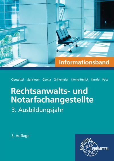Cover: 9783808549704 | Rechtsanwalts- und Notarfachangestellte, Informationsband | Buch