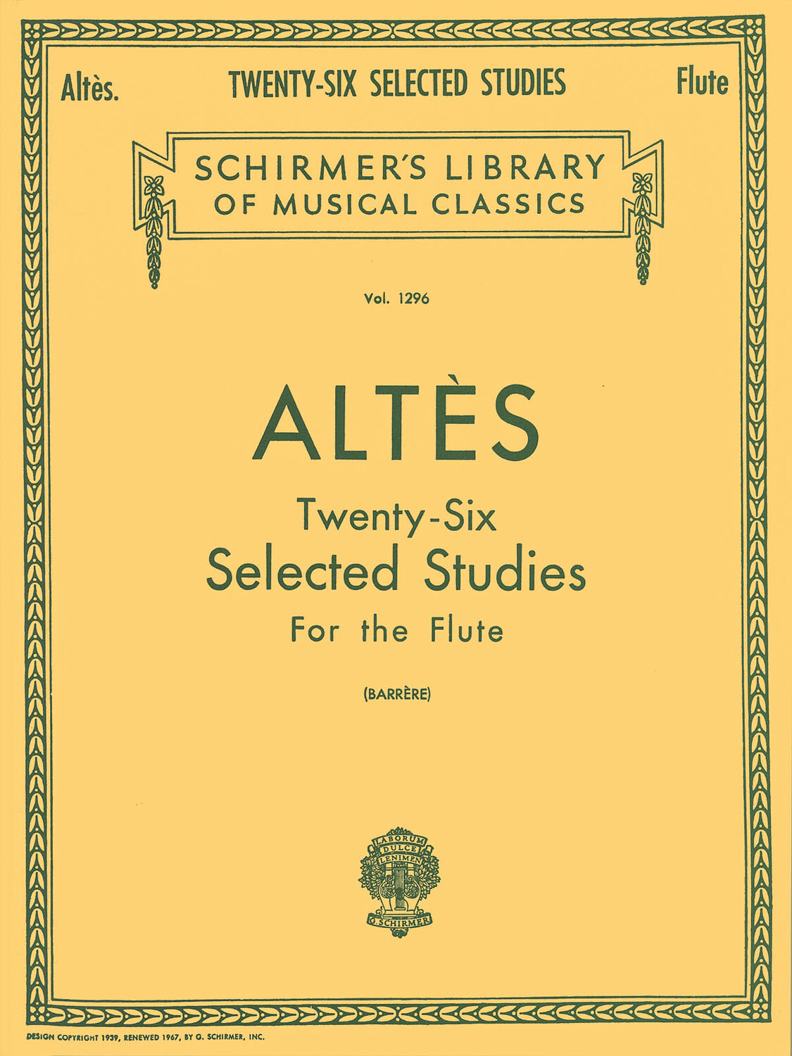 Cover: 73999585308 | 26 Selected Studies | Woodwind Solo | Buch | 1986 | G. Schirmer