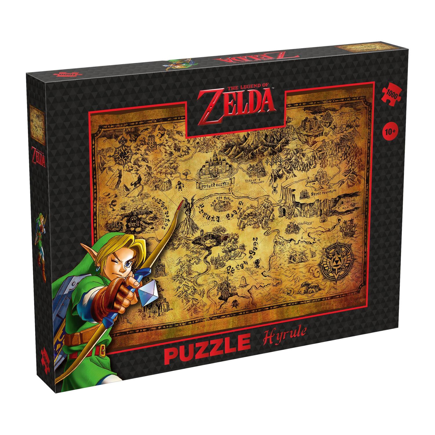 Cover: 5036905045490 | Puzzle Zelda Hyrule field, 1000 Teile | Spiel | Deutsch | 2022