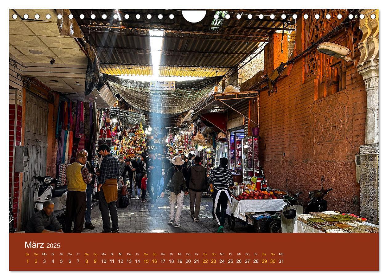 Bild: 9783383766930 | Marrakesch Eine Stadt aus 1001 Nacht (Wandkalender 2025 DIN A4...