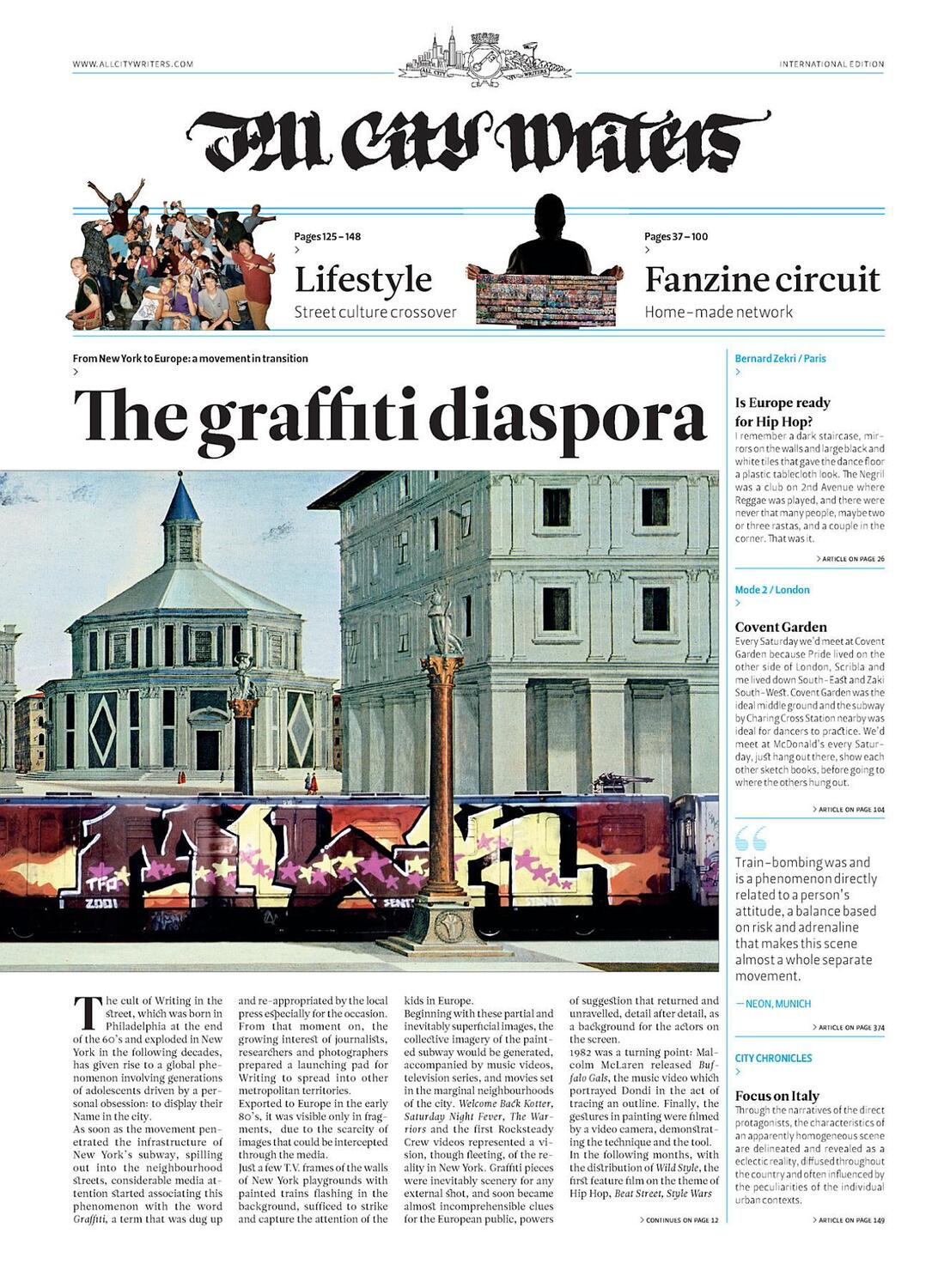 Cover: 9782859800161 | All City Writers | The Graffiti Diaspora | Andrea Caputo | Taschenbuch