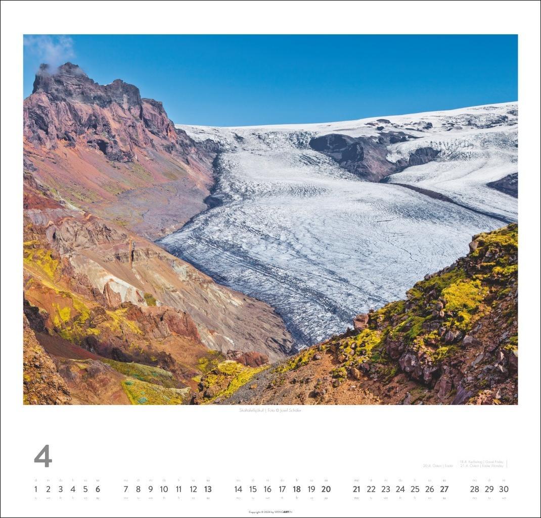 Bild: 9783839900994 | Island Kalender 2025 - Insel aus Feuer und Eis | Kalender | 14 S.