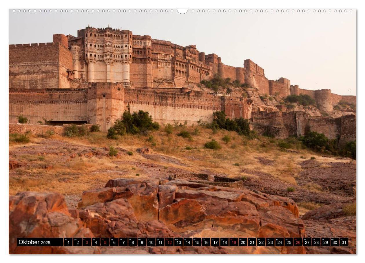 Bild: 9783435626922 | Indien - Rajasthan (Wandkalender 2025 DIN A2 quer), CALVENDO...