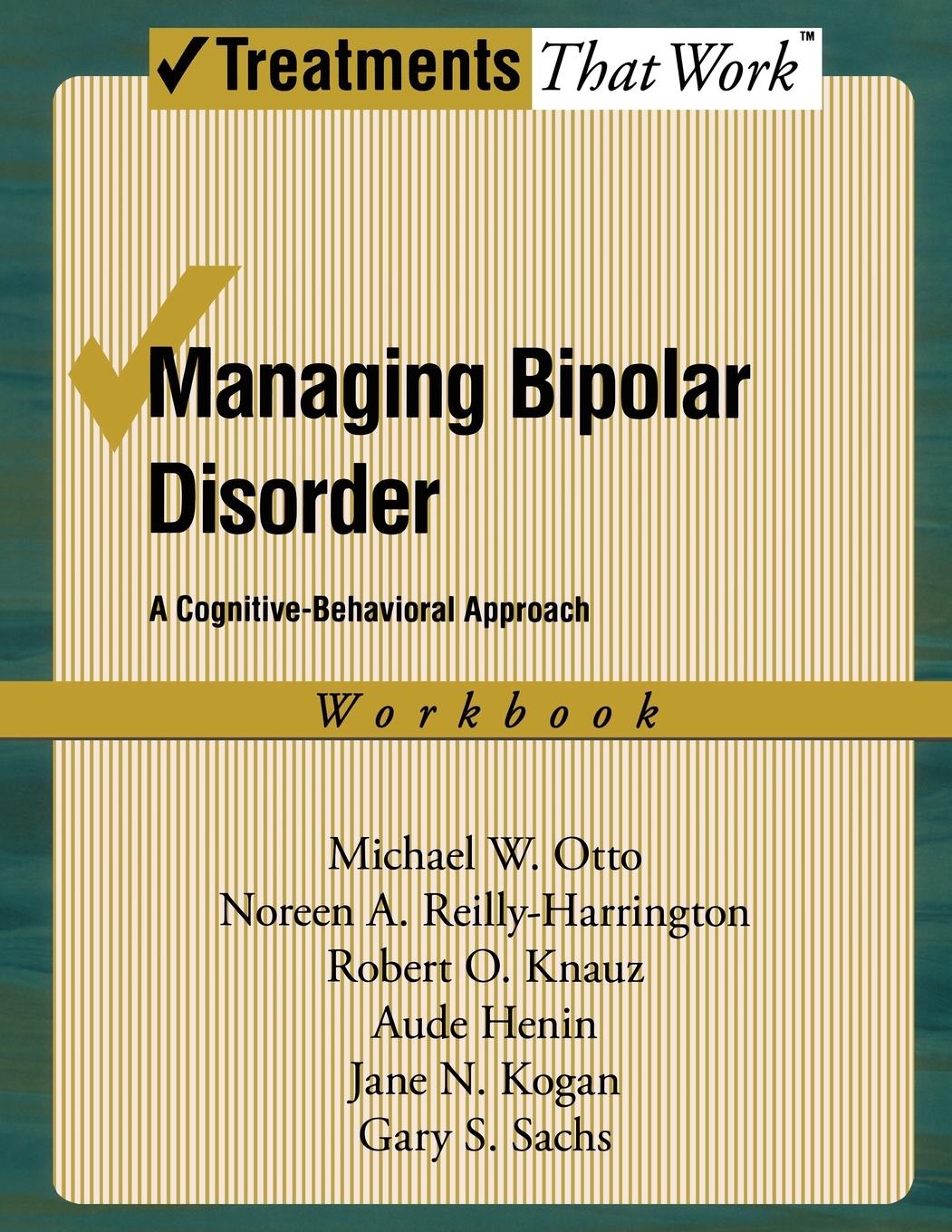 Cover: 9780195313376 | Managing Bipolar Disorder | A Cognitive-Behavioral Approach Workbook