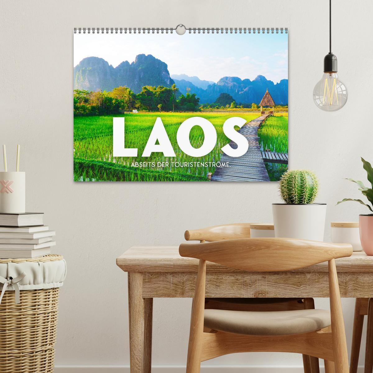 Bild: 9783435000494 | Laos - Abseits der Touristenströme. (Wandkalender 2025 DIN A3...