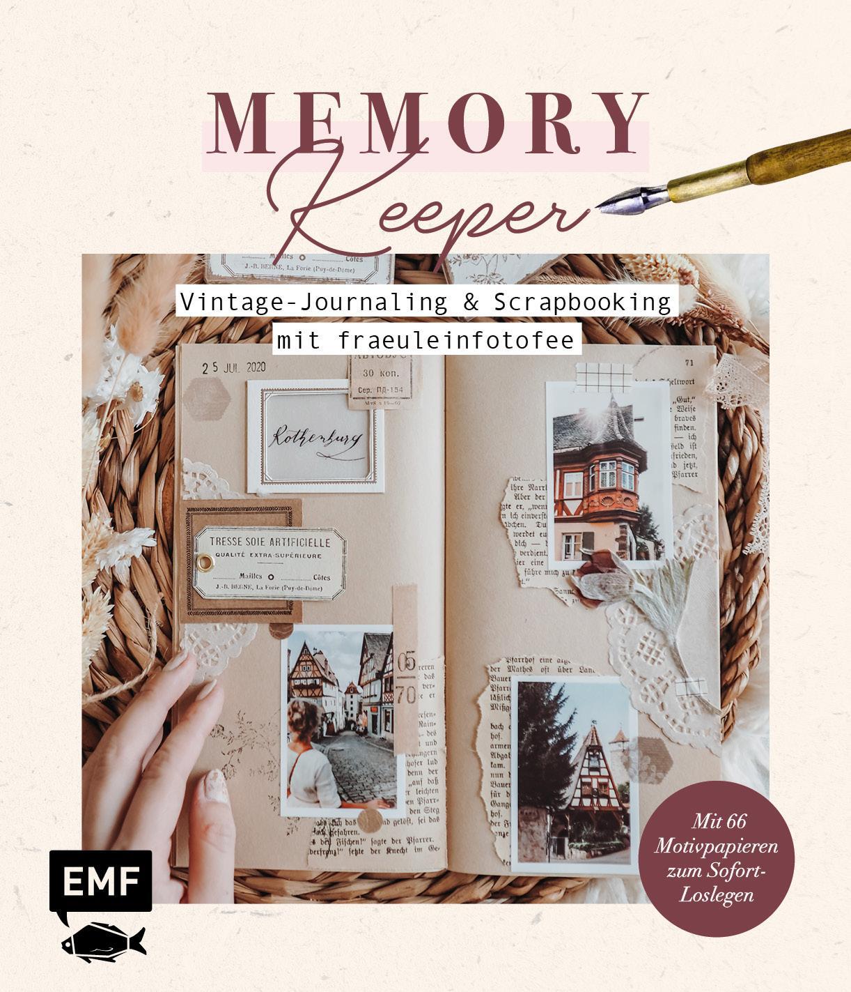 Cover: 9783745909074 | Memory Keeper -&#xa0;Vintage-Journaling und Scrapbooking mit...