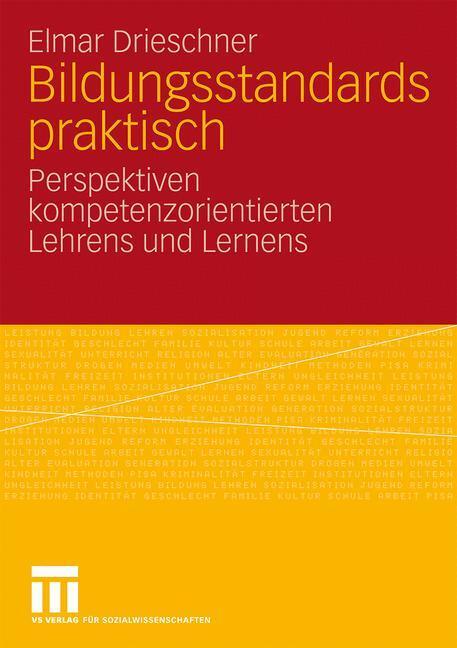 Cover: 9783531164557 | Bildungsstandards praktisch | Elmar Drieschner | Taschenbuch
