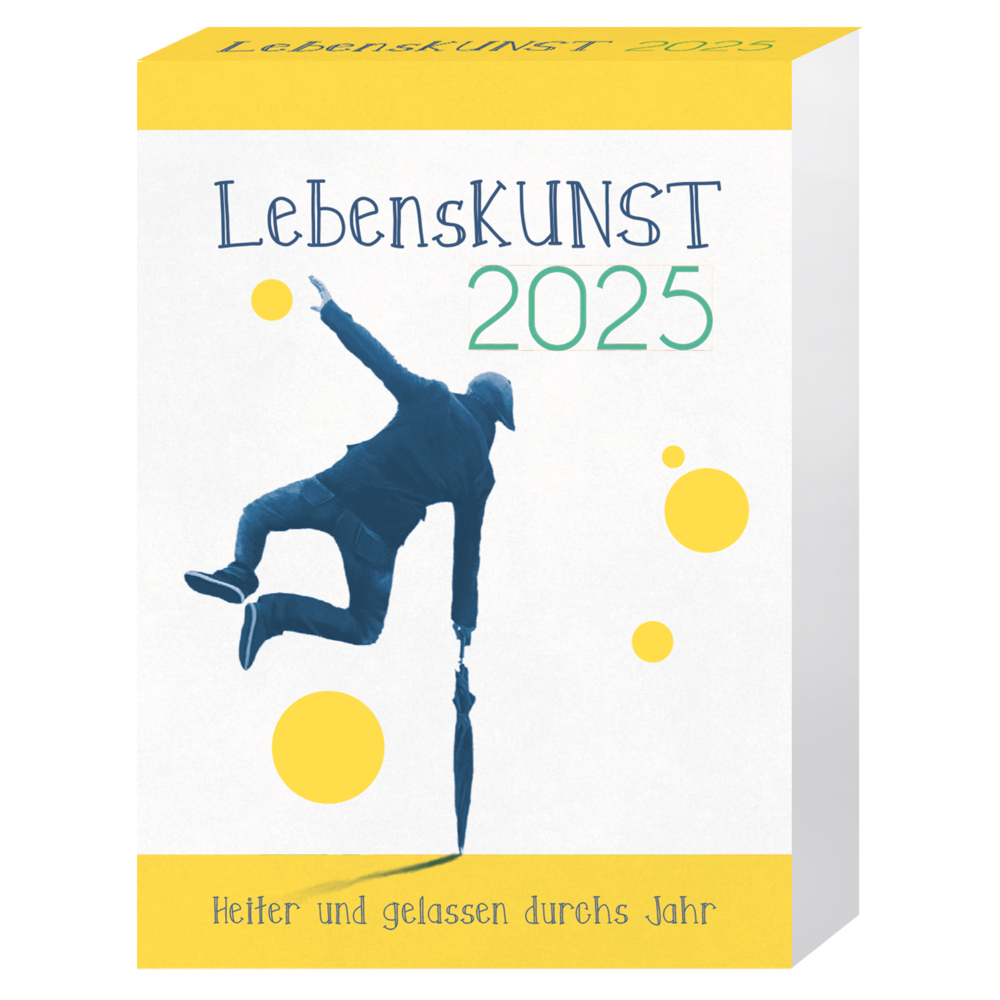 Cover: 4260188017788 | LebensKunst - Heiter und gelassen durchs Jahr 2025 | Kalender | 372 S.