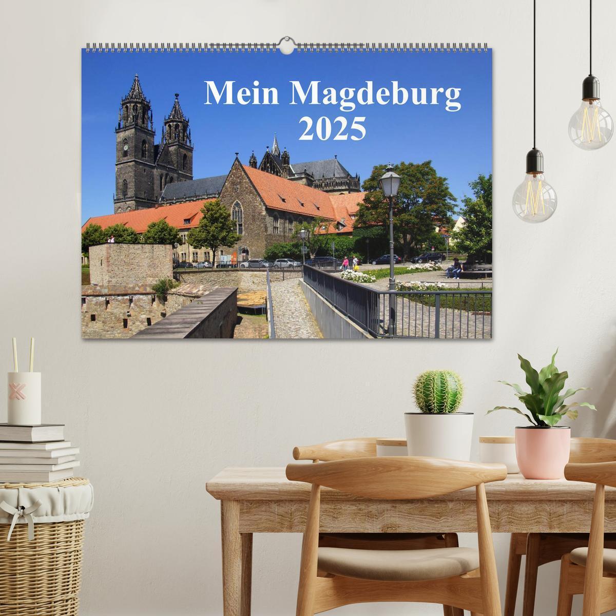 Bild: 9783435655939 | Mein Magdeburg 2025 (Wandkalender 2025 DIN A2 quer), CALVENDO...