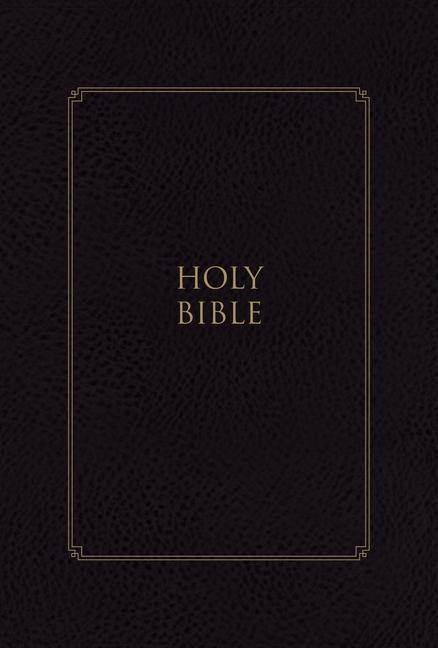 Cover: 9780310461296 | KJV, Thompson Chain-Reference Bible, Leathersoft, Black, Red...