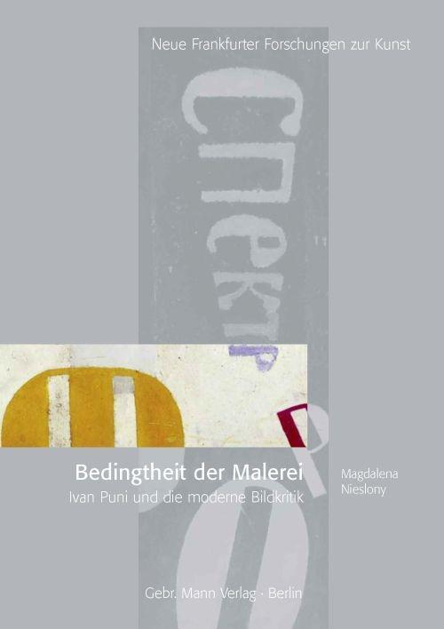 Cover: 9783786127642 | Bedingtheit der Malerei | Magdalena Nieslony | Buch | 300 S. | Deutsch