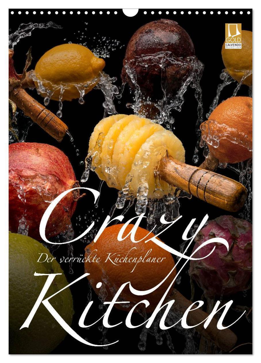 Cover: 9783675898660 | Crazy Kitchen - Der verrückte Küchenplaner (Wandkalender 2024 DIN...