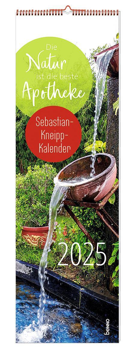 Cover: 9783746265056 | Die Natur ist die beste Apotheke 2025 | Sebastian-Kneipp-Kalender