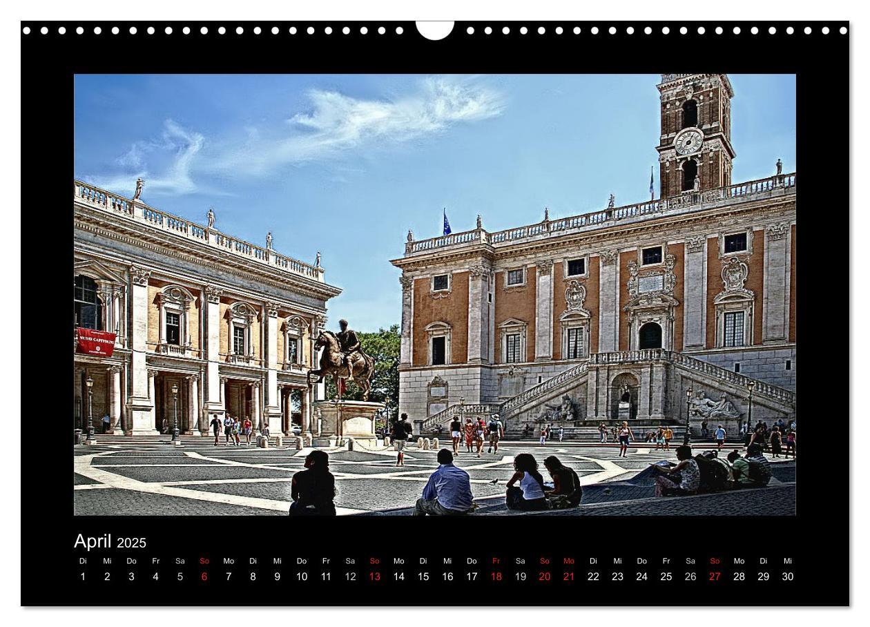 Bild: 9783435827640 | Roma (Wandkalender 2025 DIN A3 quer), CALVENDO Monatskalender | 2025