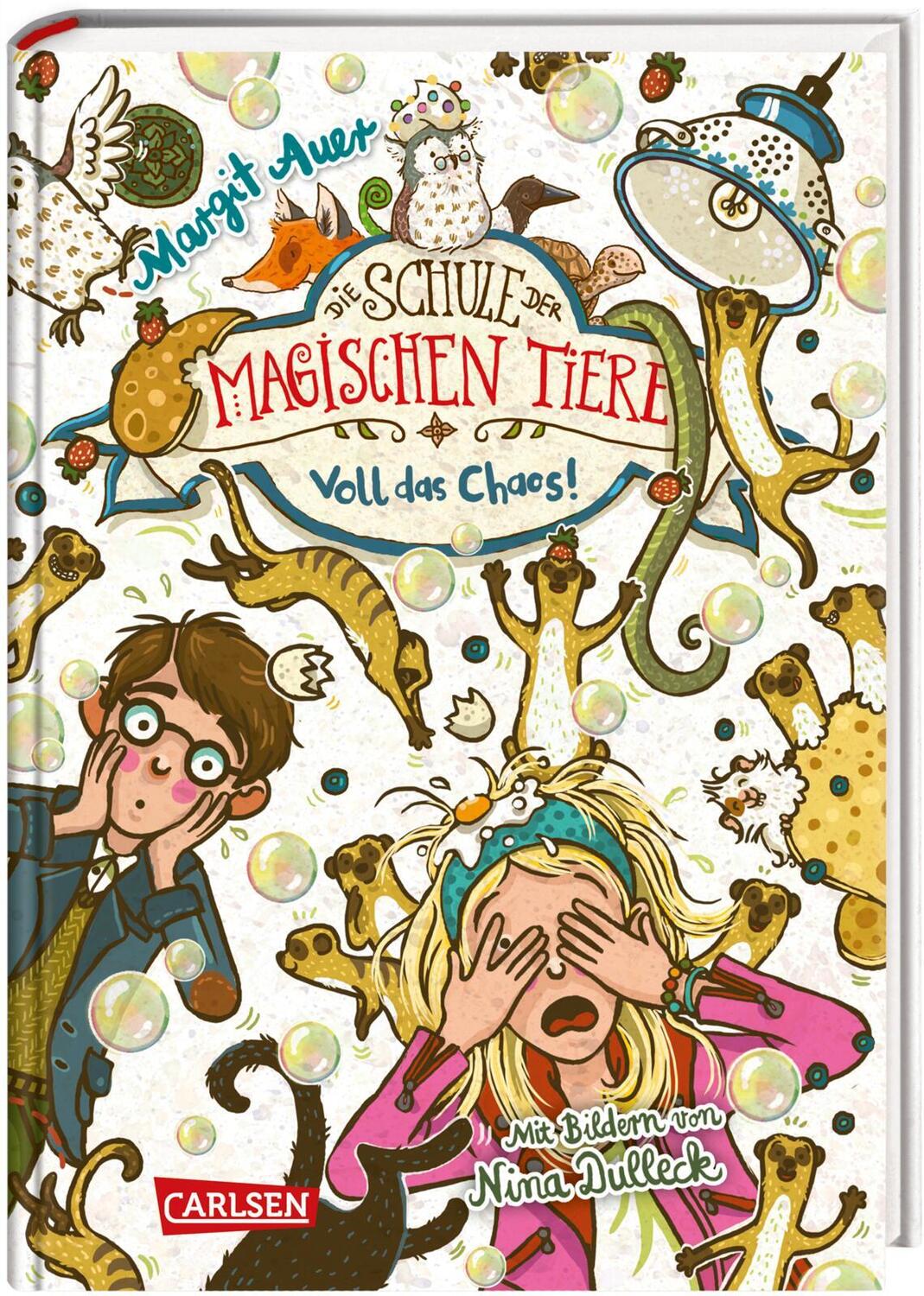 Cover: 9783551653628 | Die Schule der magischen Tiere 12: Voll das Chaos! | Margit Auer