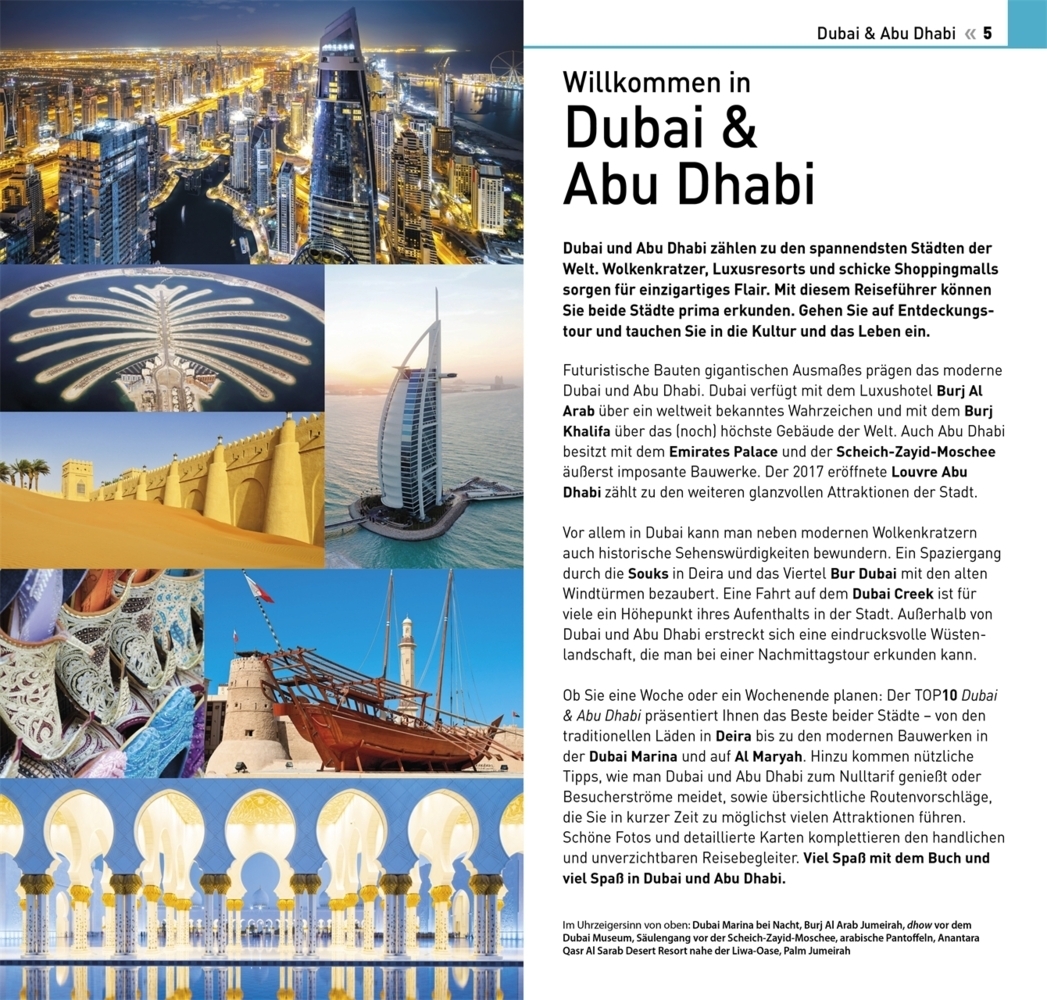 Bild: 9783734207013 | TOP10 Reiseführer Dubai &amp; Abu Dhabi | DK Verlag - Reise | Taschenbuch