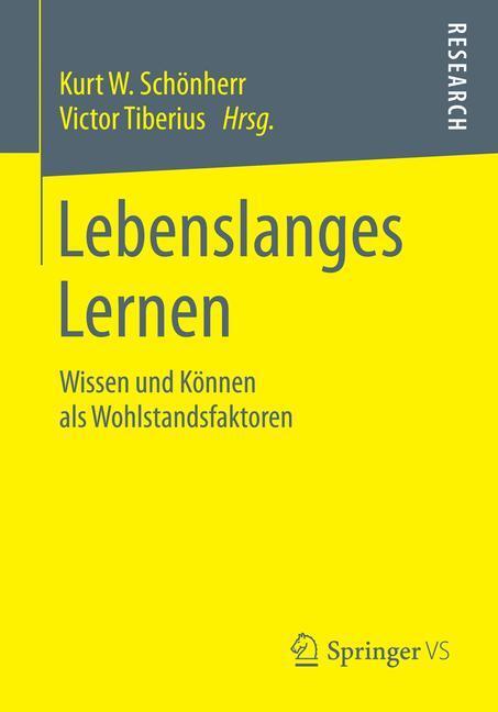 Cover: 9783658063436 | Lebenslanges Lernen | Wissen und Können als Wohlstandsfaktoren | Buch