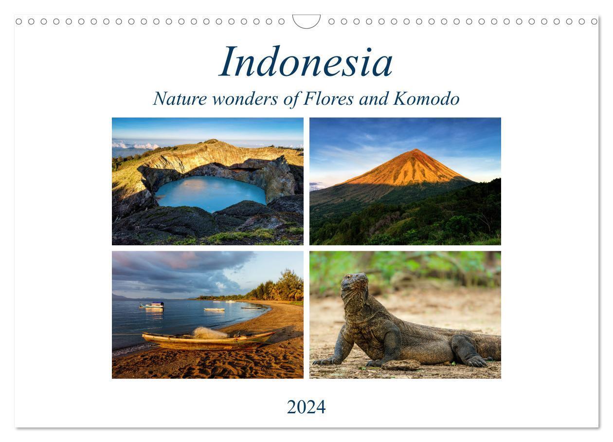 Cover: 9781325852338 | Indonesia - Nature wonders of Flores and Komodo (Wall Calendar 2024...