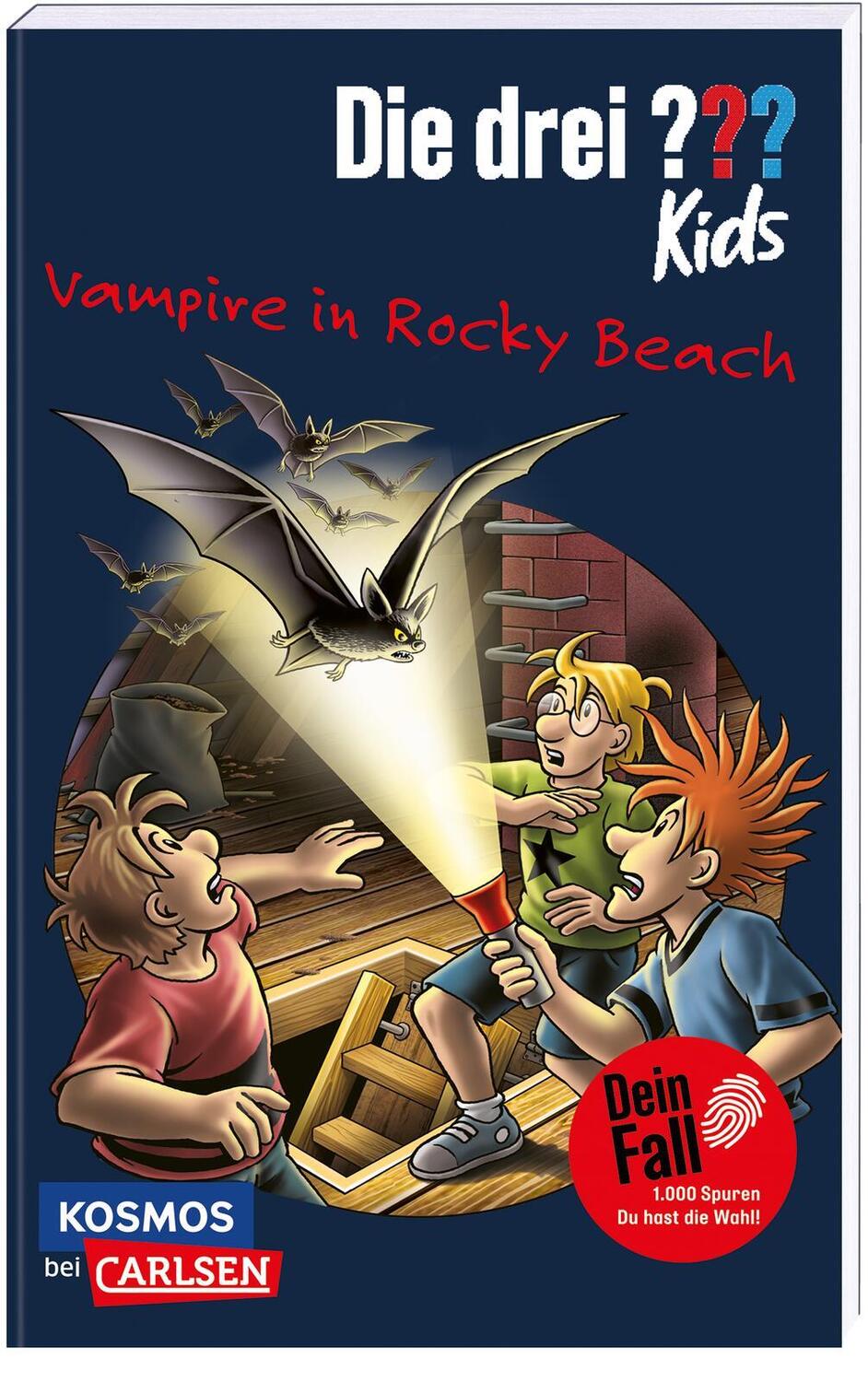 Cover: 9783551321565 | Die drei ??? Kids Dein Fall: Vampire in Rocky Beach | Boris Pfeiffer