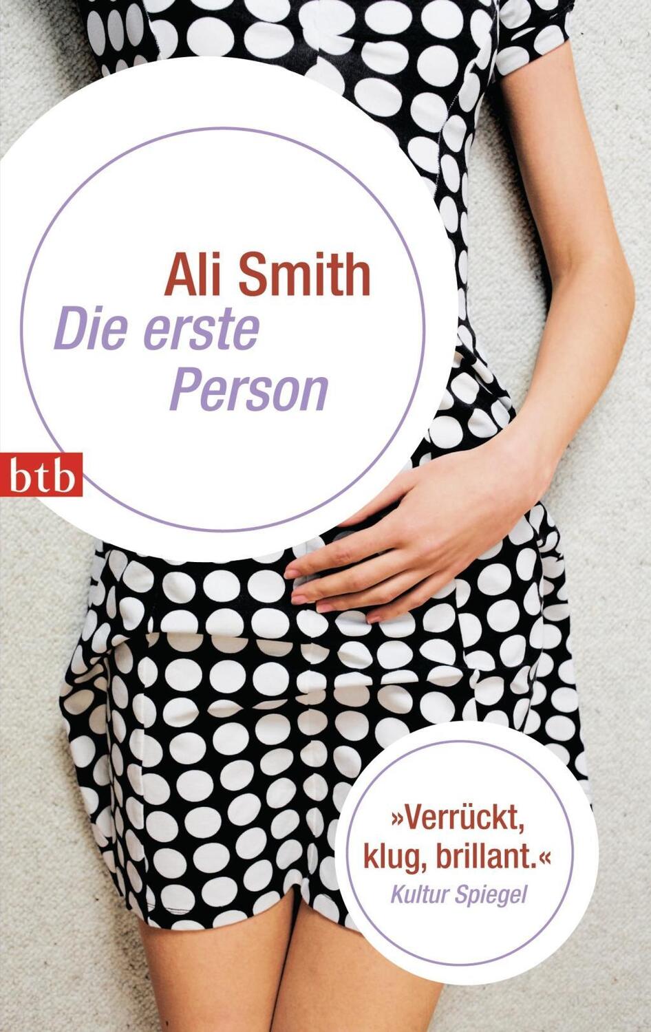 Cover: 9783442744213 | Die erste Person | Erzählungen | Ali Smith | Taschenbuch | 176 S.