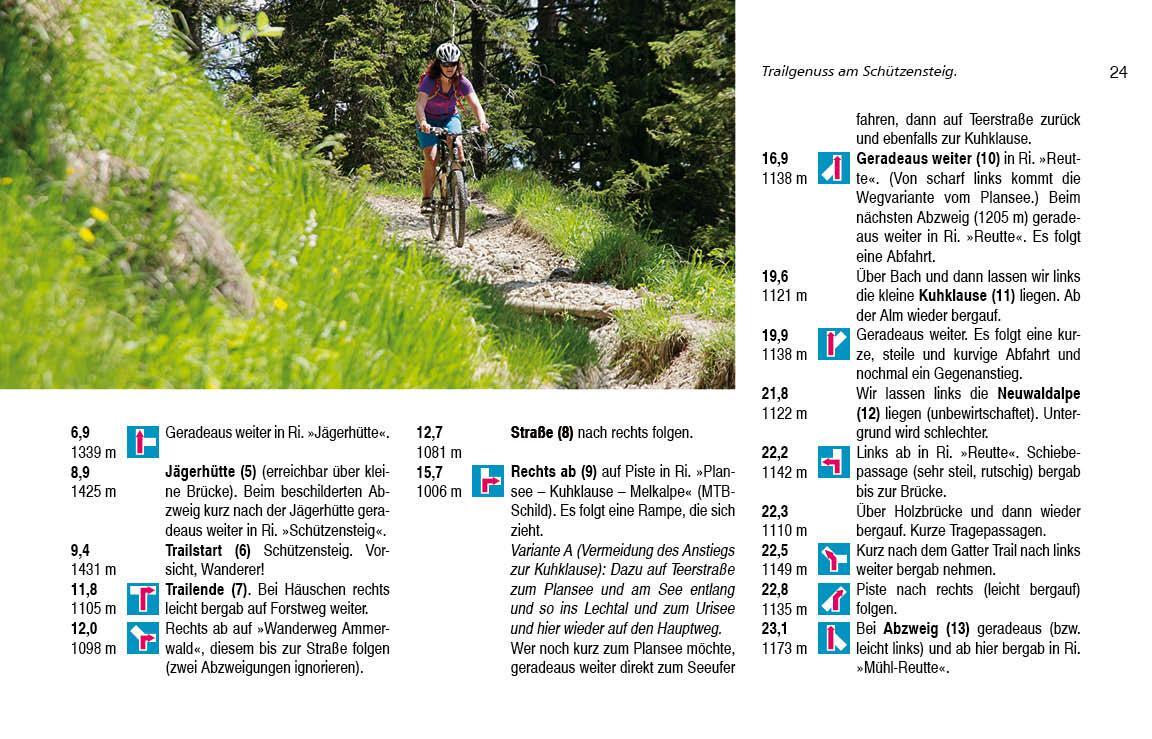 Bild: 9783763350230 | Bike Guide Bayerische Alpen | Stephan Baur (u. a.) | Taschenbuch