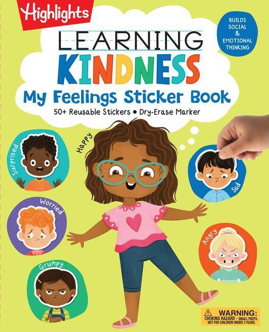 Cover: 9781644729267 | Learning Kindness My Feelings Sticker Book | Highlights | Taschenbuch