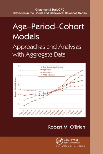 Cover: 9780367576080 | Age-Period-Cohort Models | Approaches and Analyses with Aggregate Data