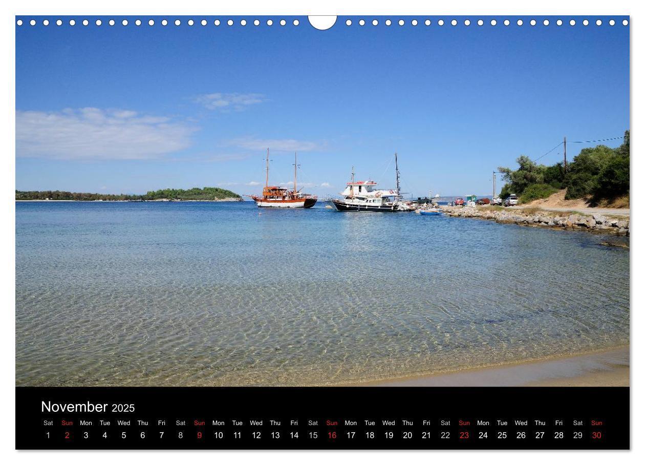 Bild: 9781325991297 | Chalkidiki: Kassandra, Sithonia, Athos (Wall Calendar 2025 DIN A3...