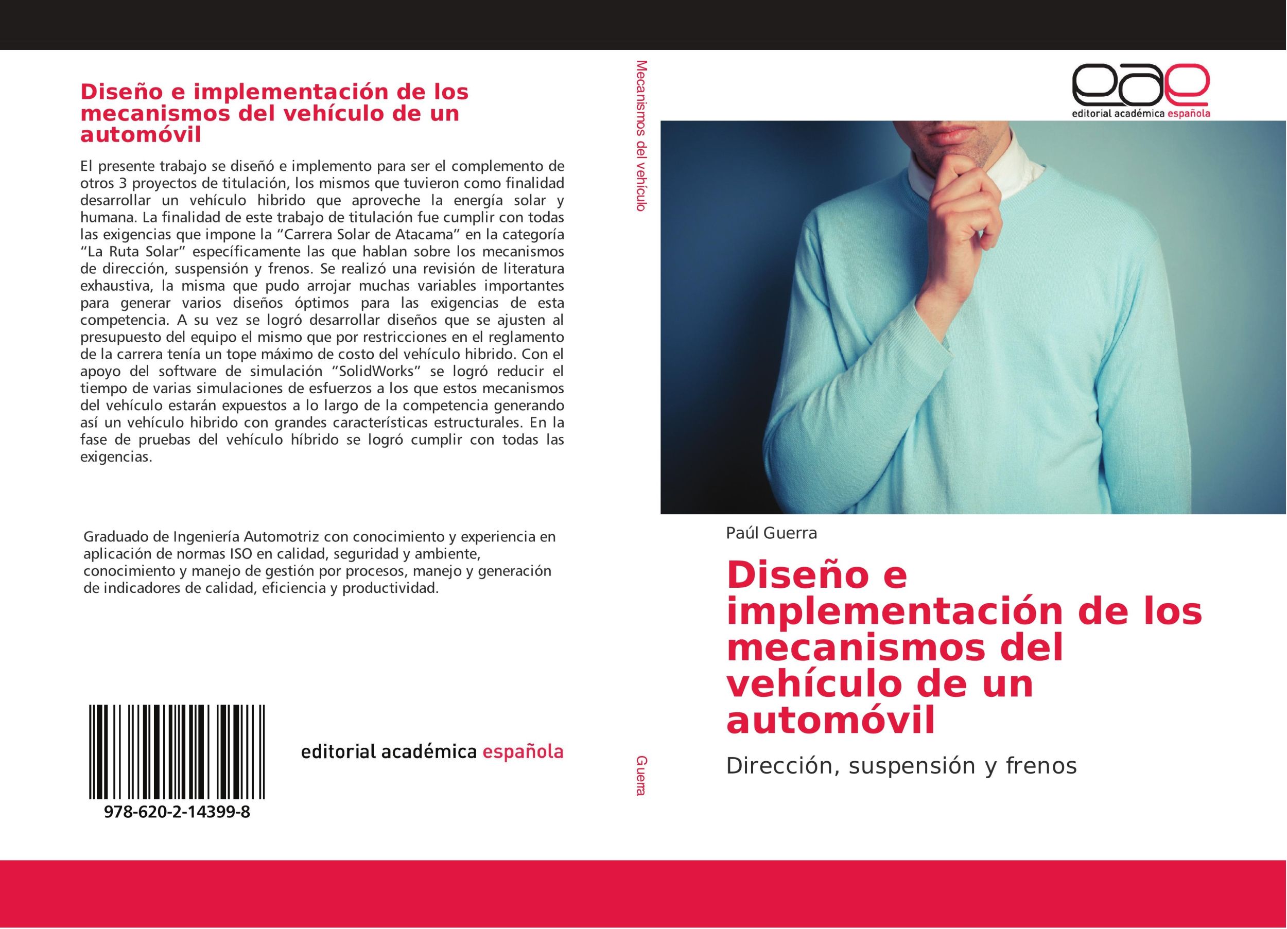 Cover: 9786202143998 | Diseño e implementación de los mecanismos del vehículo de un automóvil