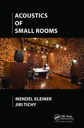 Cover: 9781138072831 | Acoustics of Small Rooms | Mendel Kleiner (u. a.) | Taschenbuch | 2017