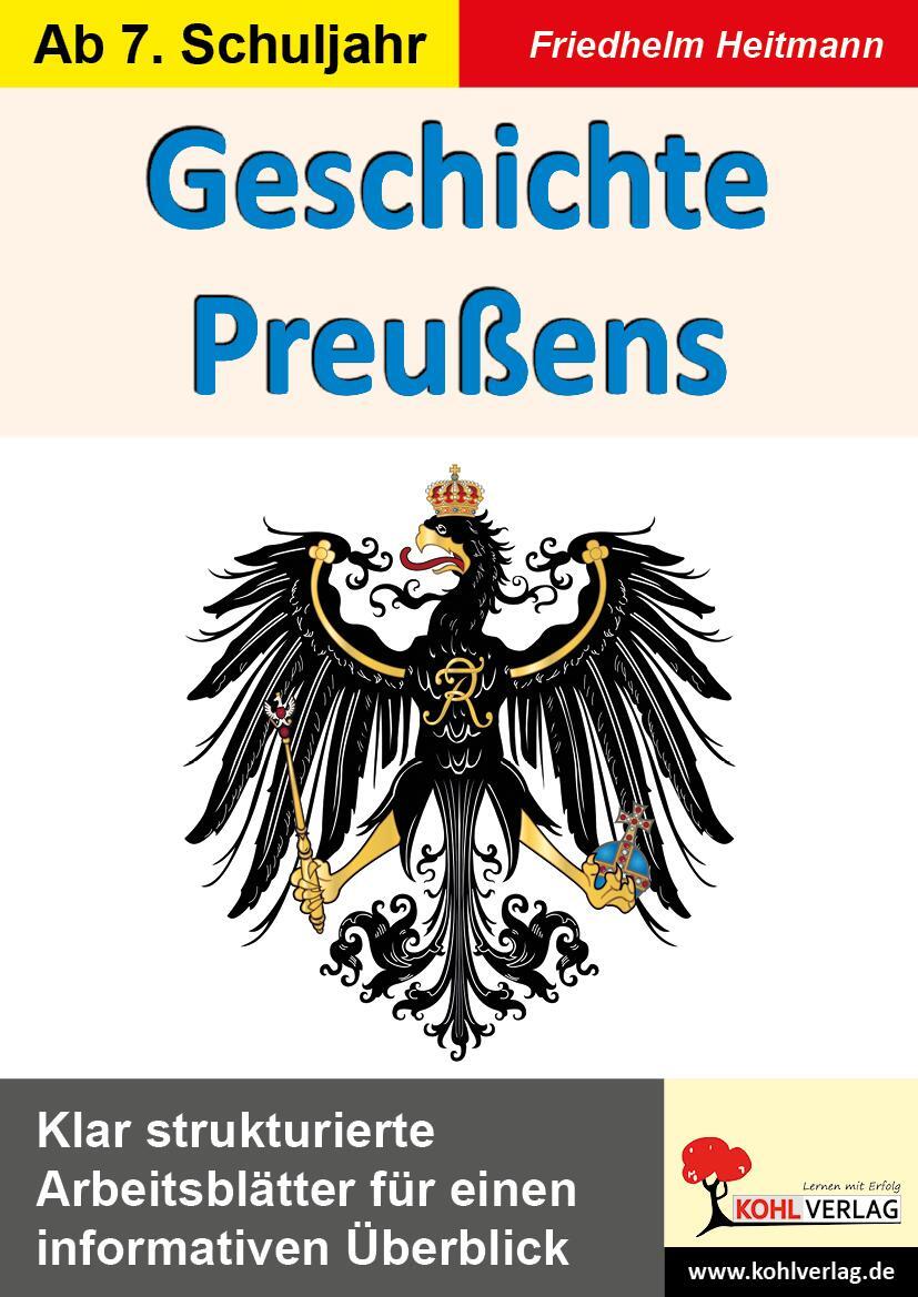 Cover: 9783988410788 | Geschichte Preußens | Friedhelm Heitmann | Taschenbuch | 80 S. | 2024