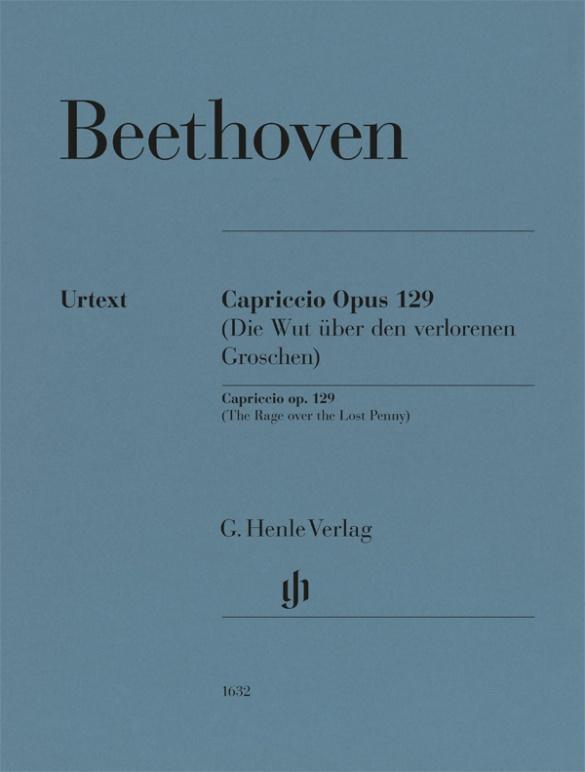 Cover: 9790201816326 | Beethoven, Ludwig van - Alla Ingharese quasi un Capriccio G-dur op....