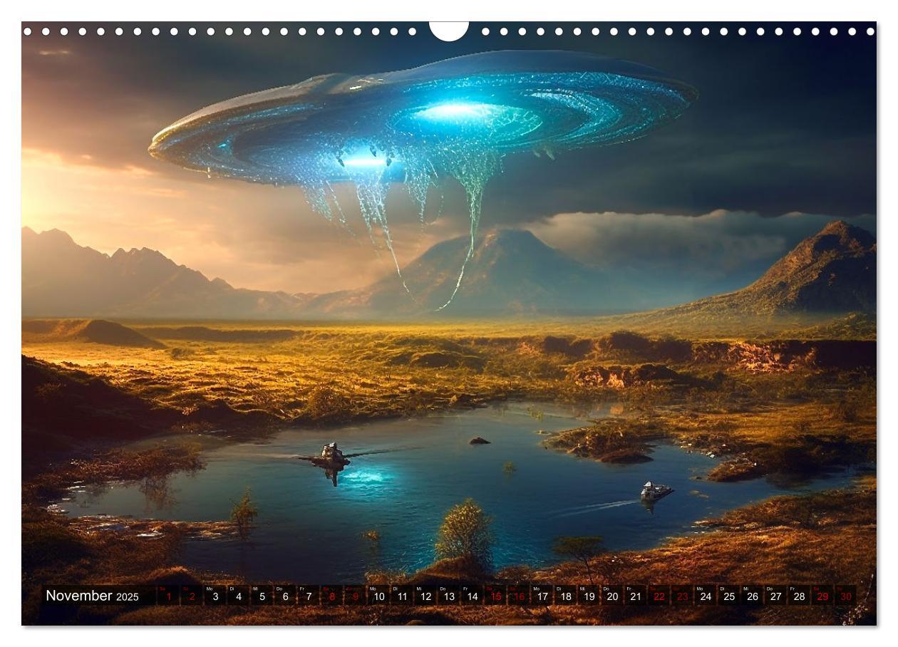 Bild: 9783383899614 | Nächster Halt Andromeda (Wandkalender 2025 DIN A3 quer), CALVENDO...