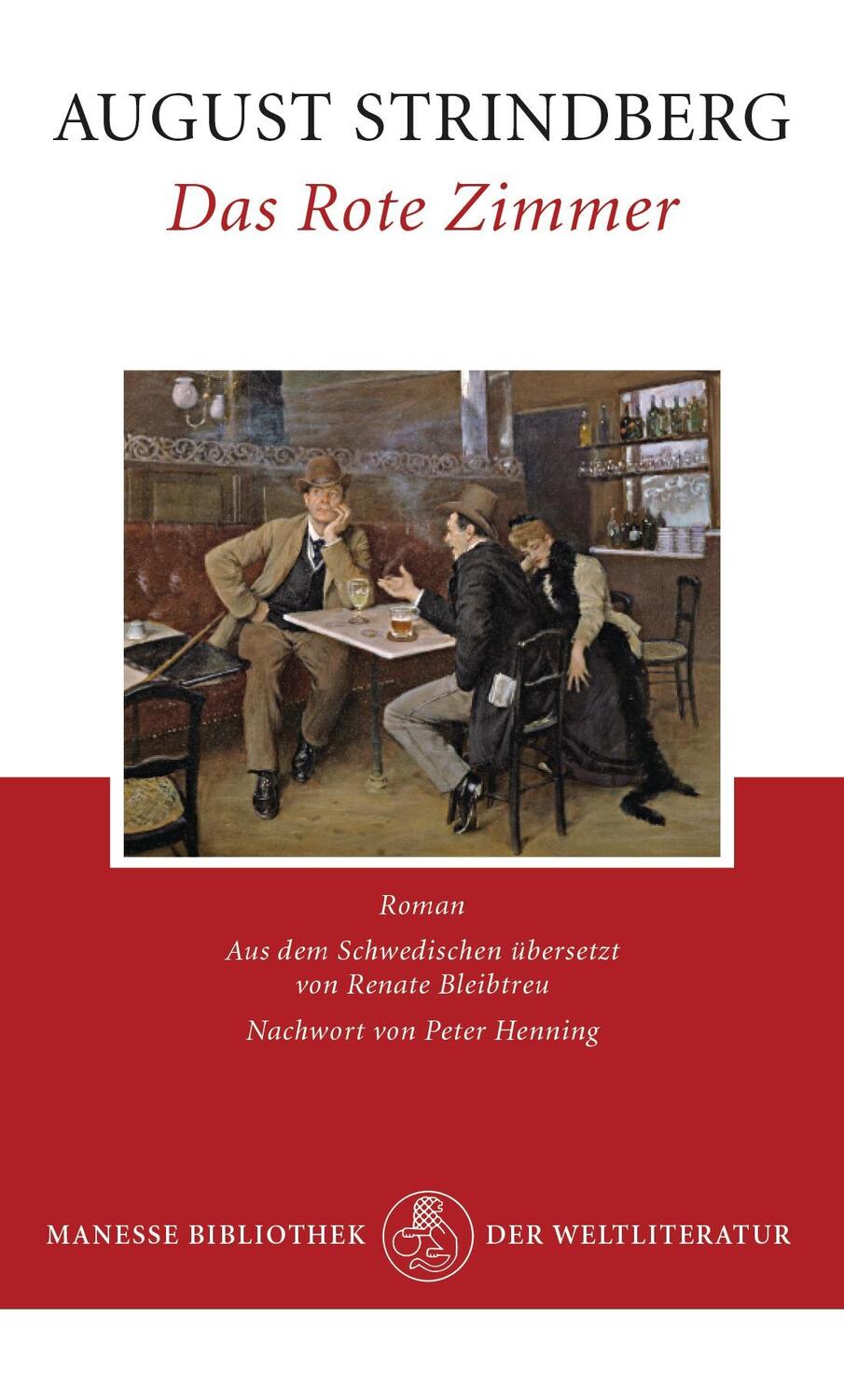 Cover: 9783717522386 | Das Rote Zimmer | August Strindberg | Buch | Deutsch | 2012 | Manesse