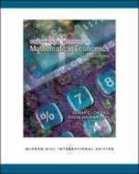 Cover: 9780071238236 | Fundamental Methods of Mathematical Economics | Wainwright (u. a.)