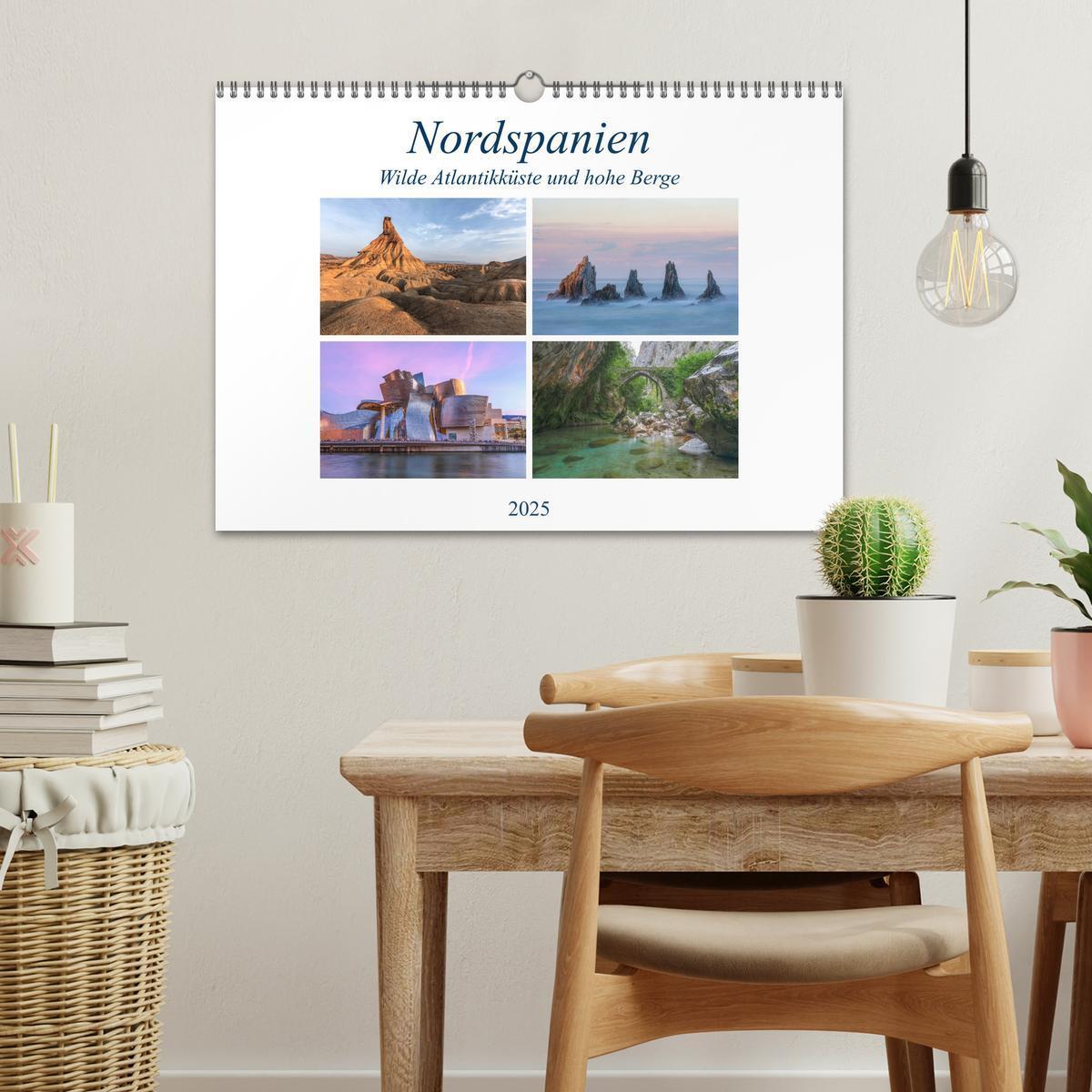 Bild: 9783435272716 | Nordspanien, wilde Atlantikküste und hohe Berge (Wandkalender 2025...