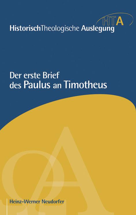 Cover: 9783417297218 | Der erste Brief des Paulus an Timotheus | Hörspiel | Neudorfer | 2004